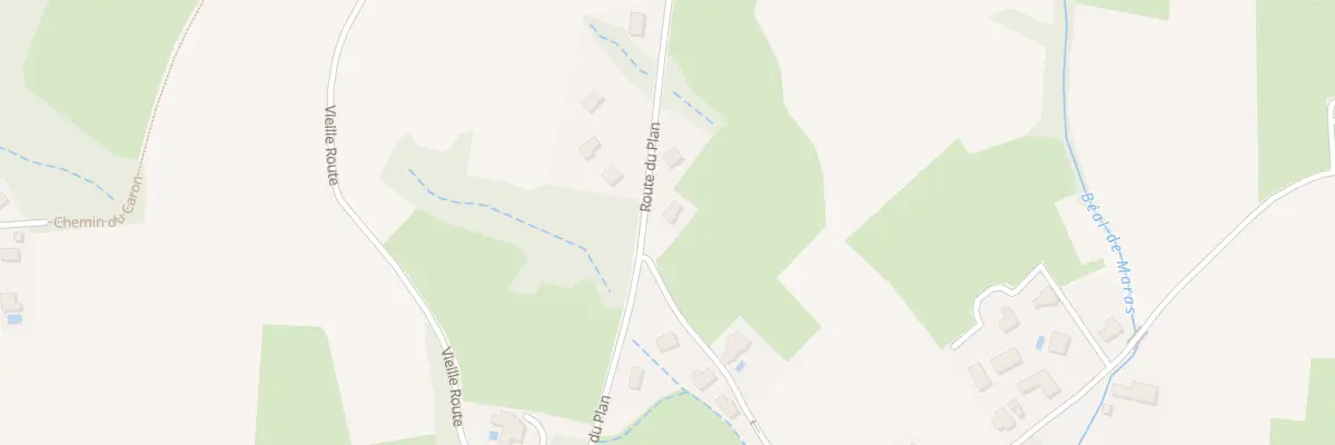 Plan du 628 Rte du Plan à Luzinay