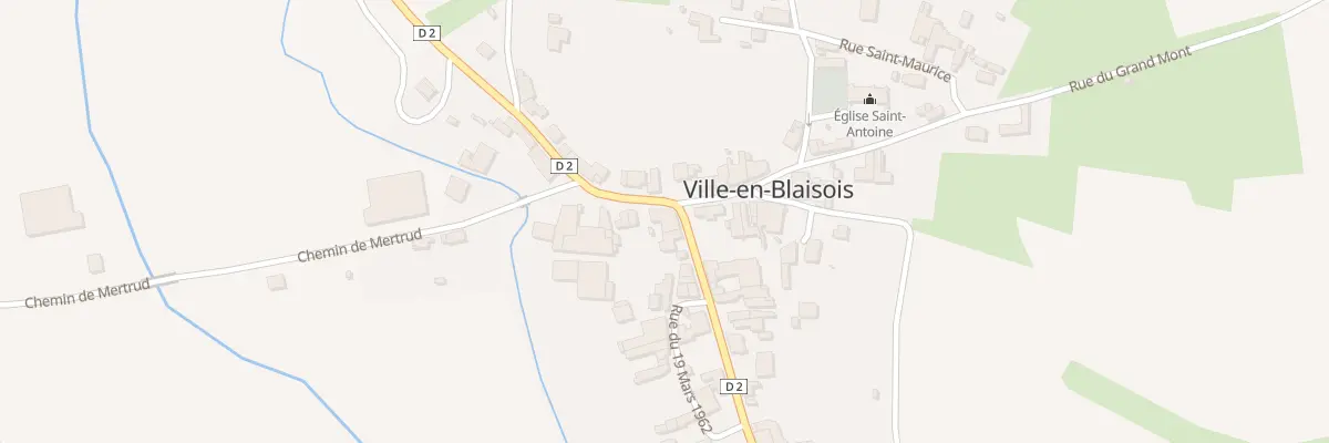 Plan du 10 Rue du Grand Mont à Ville-en-Blaisois