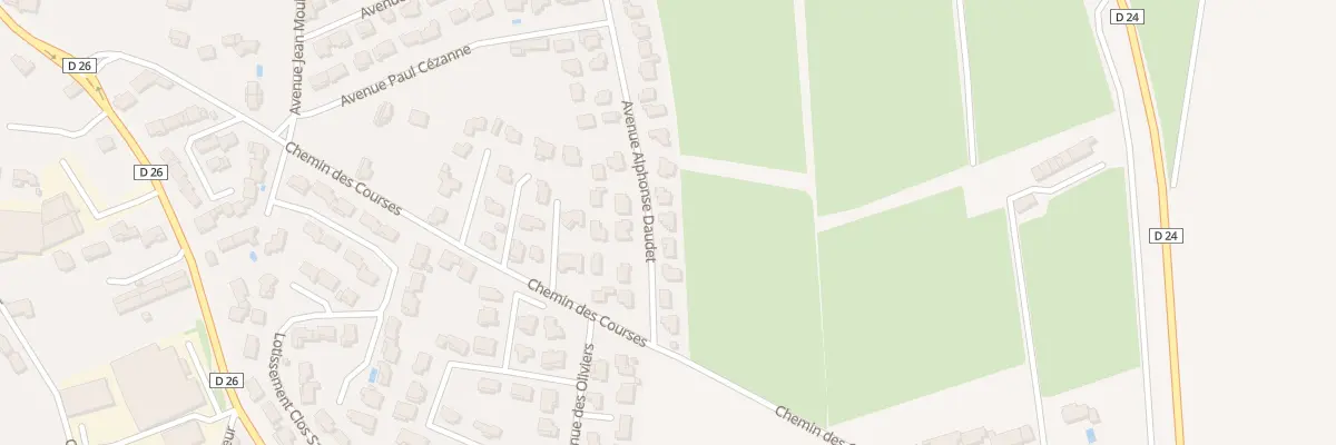Plan du 5774 Le Jas à Cabannes