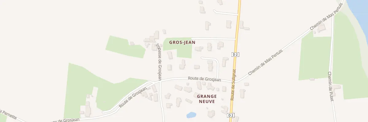 Plan du 6039 Gros Jean à Châtillon-sur-Chalaronne