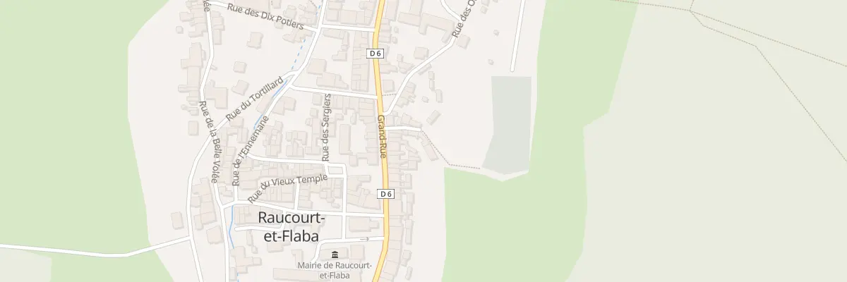 Plan du 5299 Rle des Vignes à Raucourt-et-Flaba