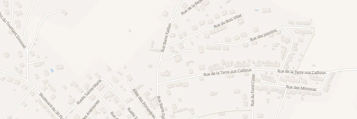 Plan du 21 Rue Barré Faillon à Sedan