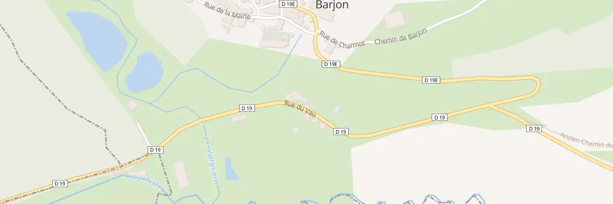 Plan du 6A Rue du Vau à Barjon