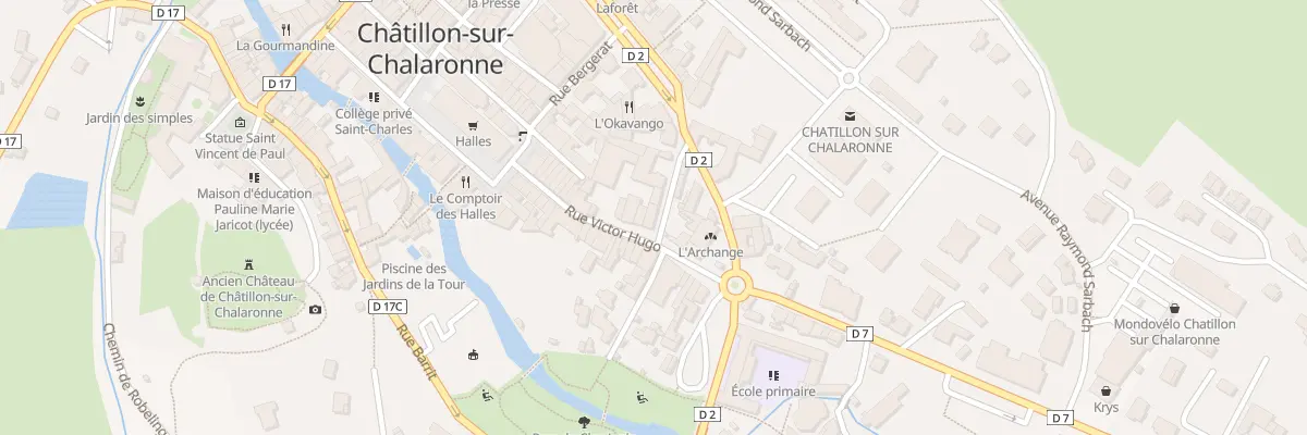 Plan du 64 Rue du 4 Septembre à Châtillon-sur-Chalaronne
