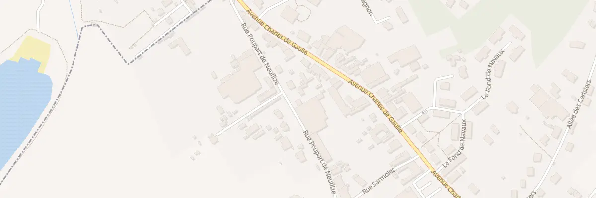 Plan du 19 Rue Poupart de Neuflize à Balan