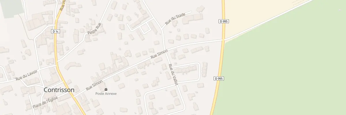 Plan du 5 Rue Vallot à Contrisson