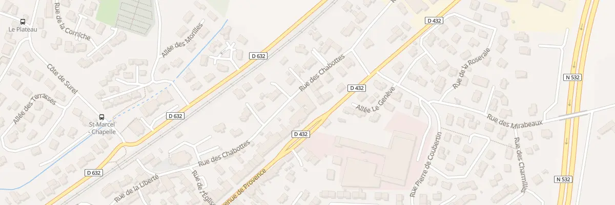 Plan du 20 Av de Provence à Saint-Marcel-lès-Valence