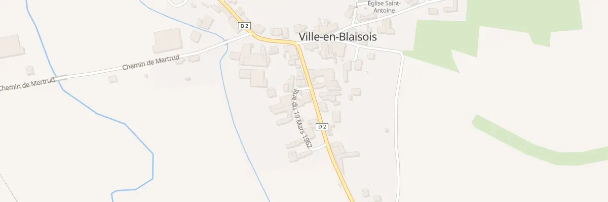 Plan du 6 Rue du Petit Mont à Ville-en-Blaisois