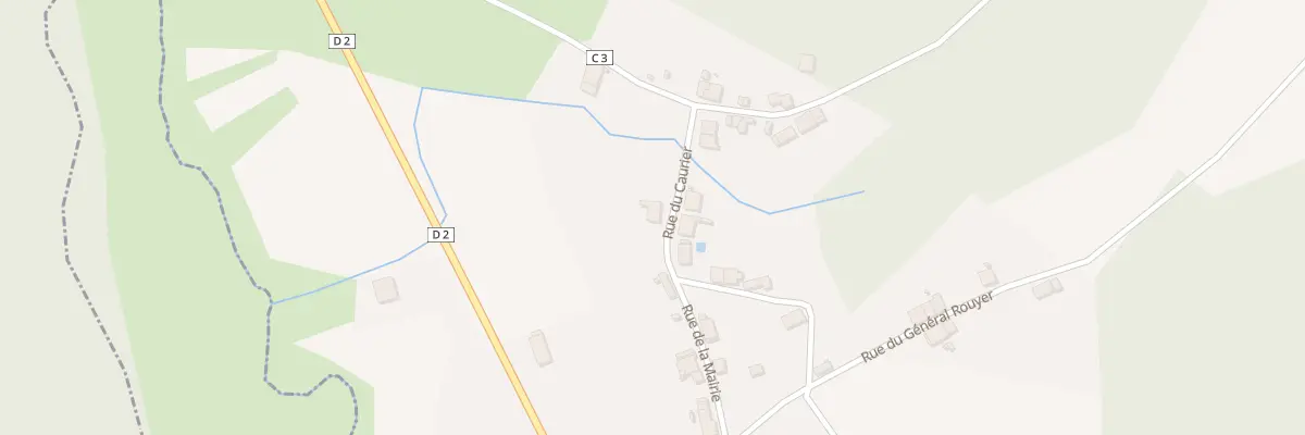 Plan du 7 Rue du Caurier à Lachalade