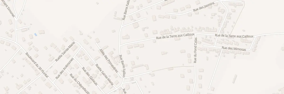 Plan du 5 Rue de la Terre aux Cailloux à Sedan