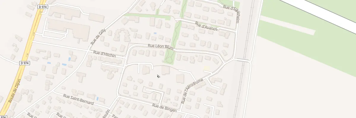Plan du 18 Rue Léon Blum à Nuits-Saint-Georges
