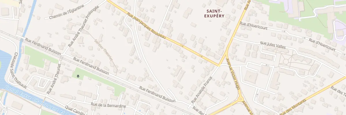 Plan du 52 Rue Jean Jacques Rousseau à Saint-Dizier