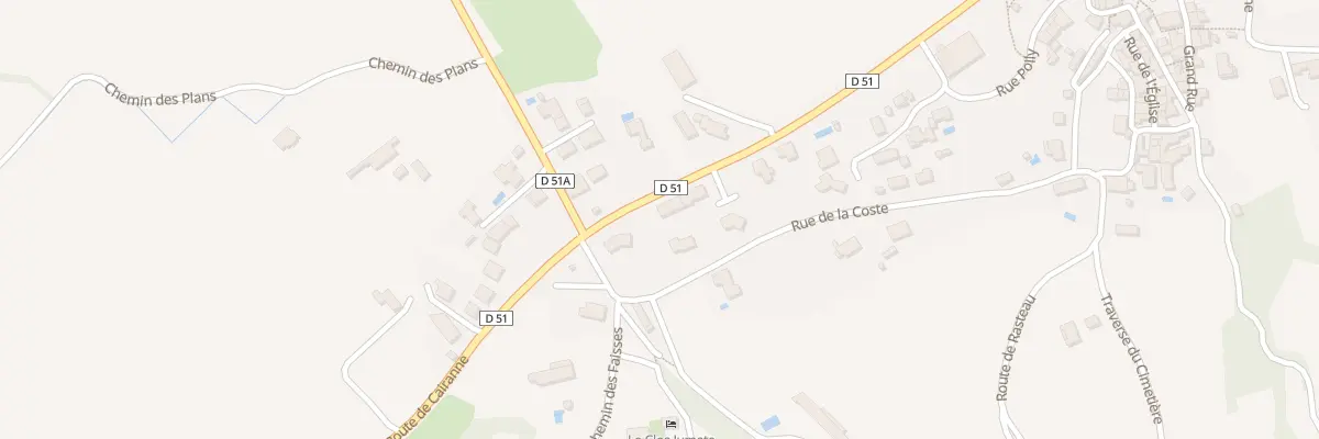 Plan du 420 Rte de Cairanne à Saint-Roman-de-Malegarde