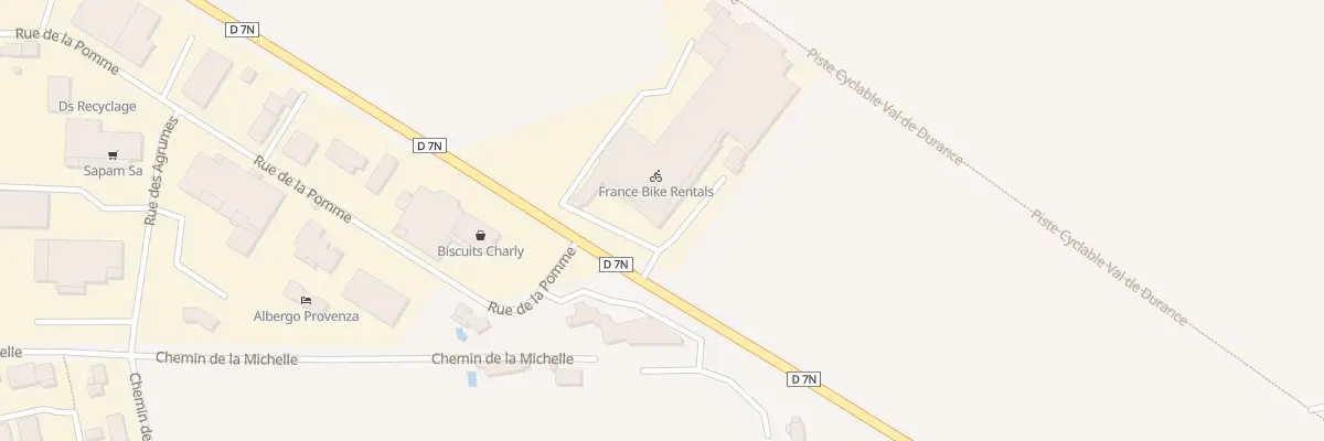 Plan du 5132 Route Nationale 7 à Saint-Andiol
