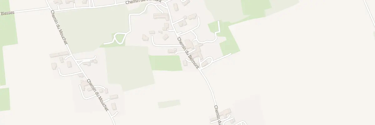 Plan du 445 Che du Belmont à Épinouze