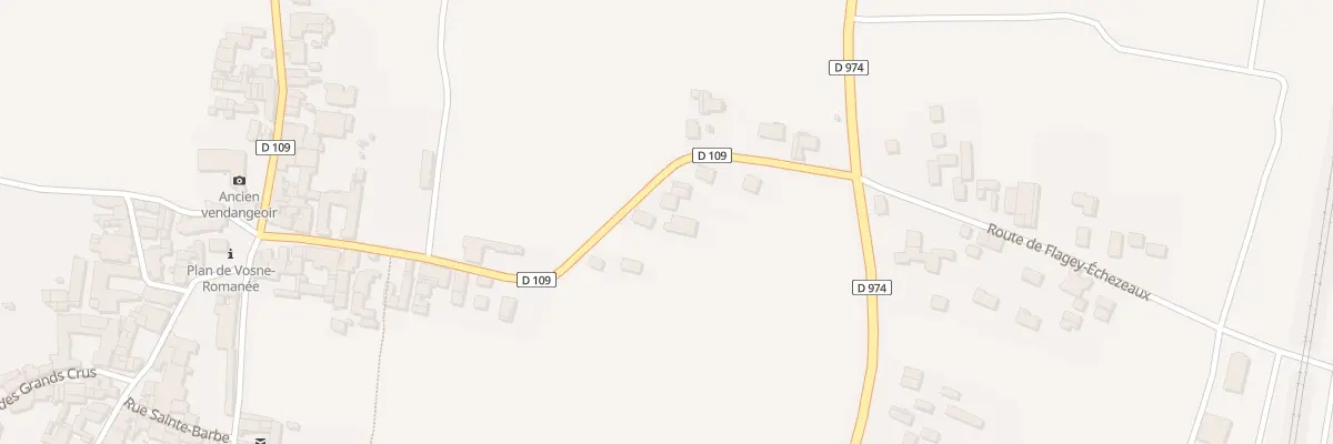 Plan du 40 Rue de la Grand’Velle à Vosne-Romanée