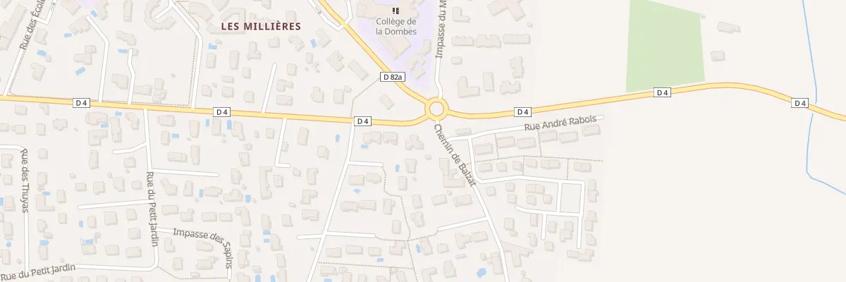 Plan du 28 Che de Balzat à Saint-André-de-Corcy