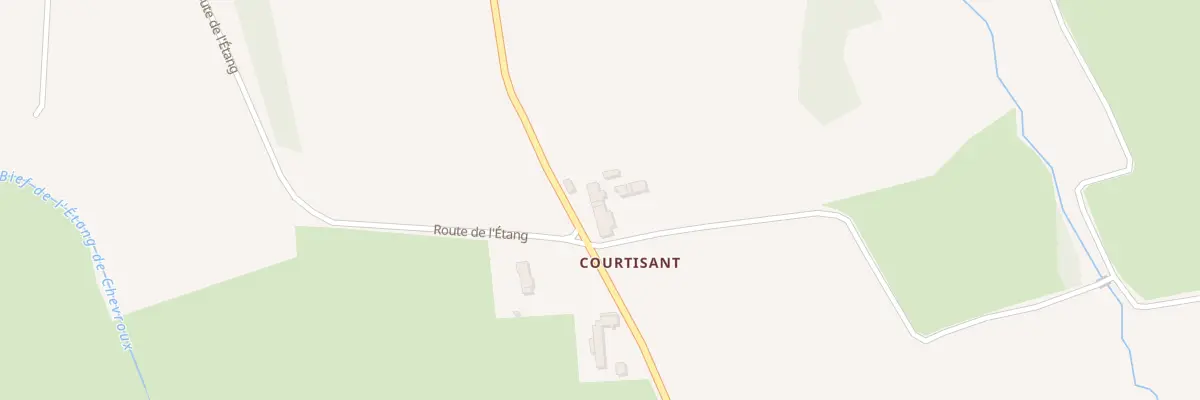 Plan du 755 Rte de Dommartin à Chevroux