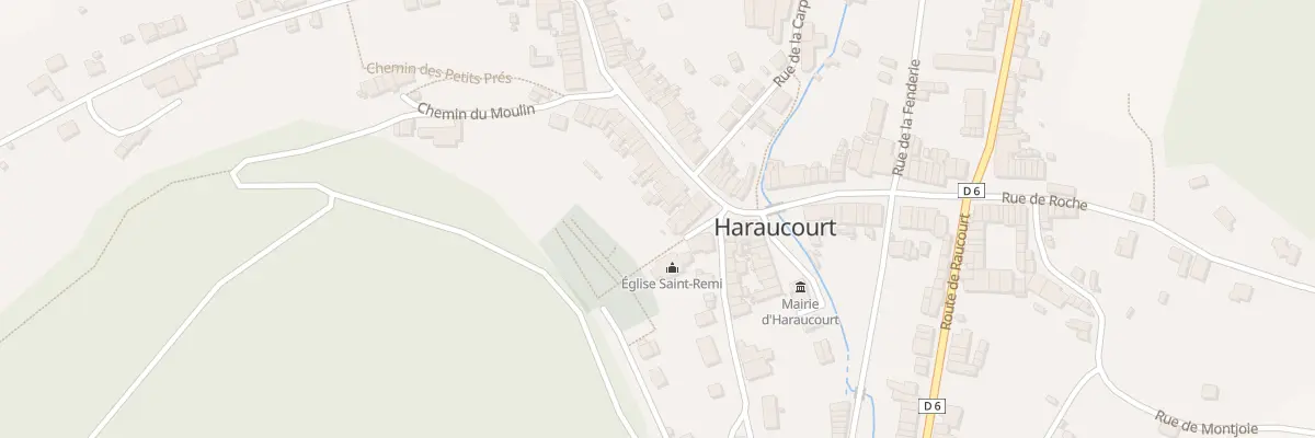 Plan du 6 Pl Saint Remy à Haraucourt