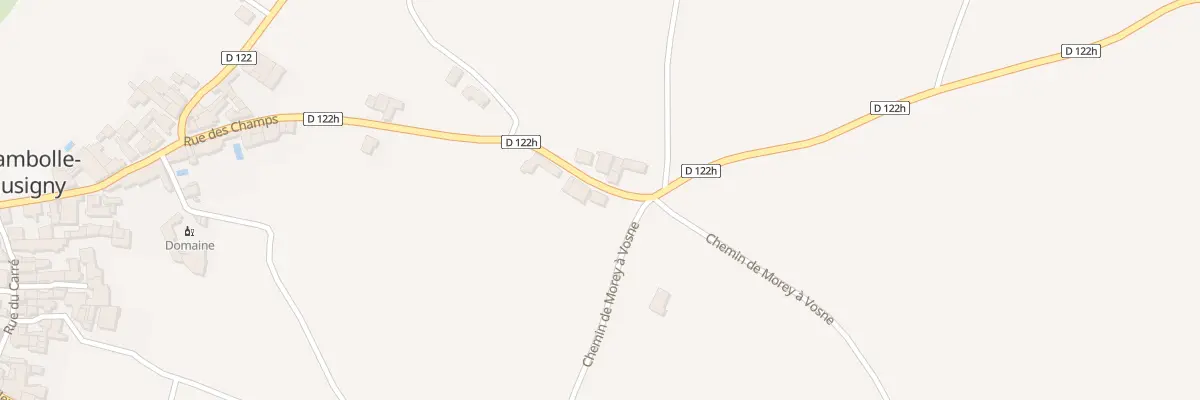 Plan du 34 Rue des Champs à Chambolle-Musigny