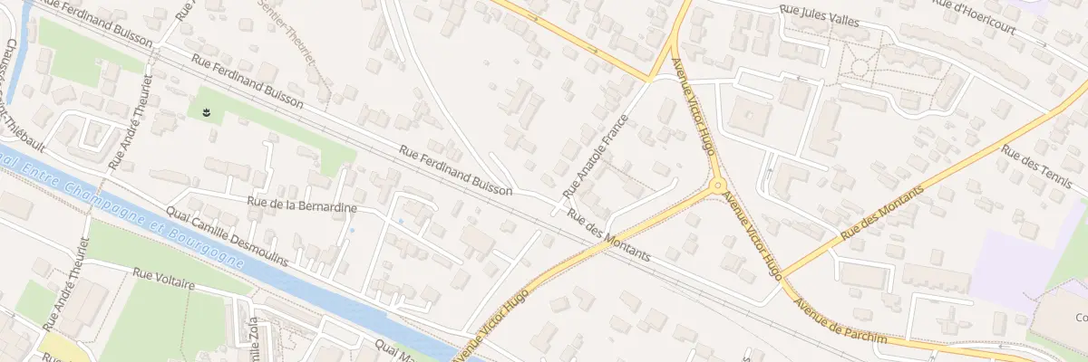 Plan du 29 Rue Anatole France à Saint-Dizier