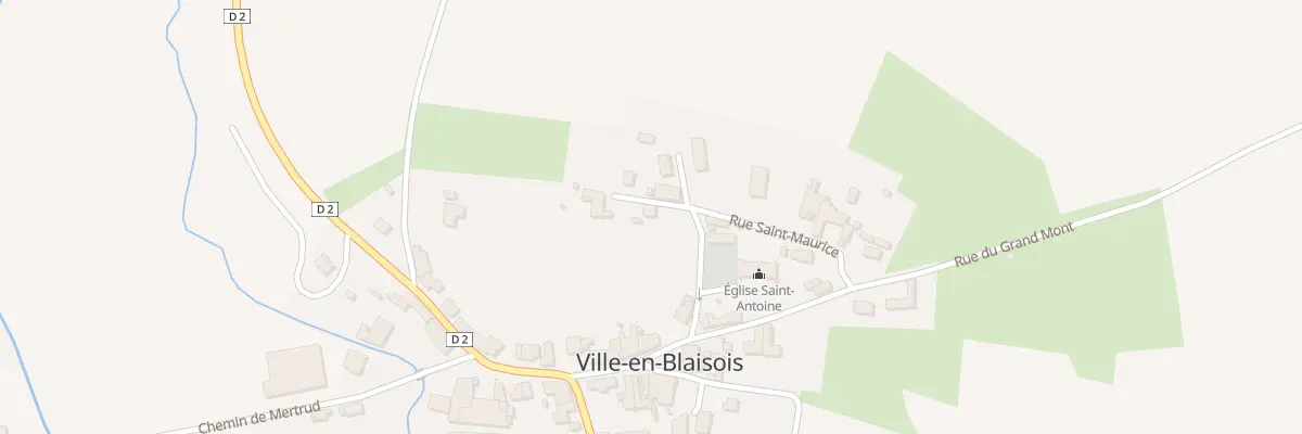 Plan du 3 Rue du Caron à Ville-en-Blaisois