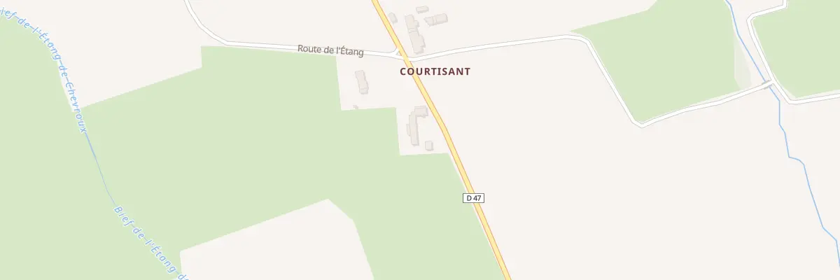 Plan du 870 Rte de Dommartin à Saint-André-de-Bâgé
