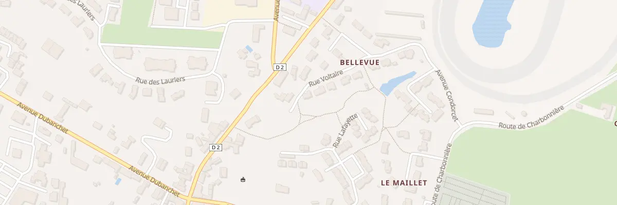 Plan du 95 Rue Voltaire à Châtillon-sur-Chalaronne