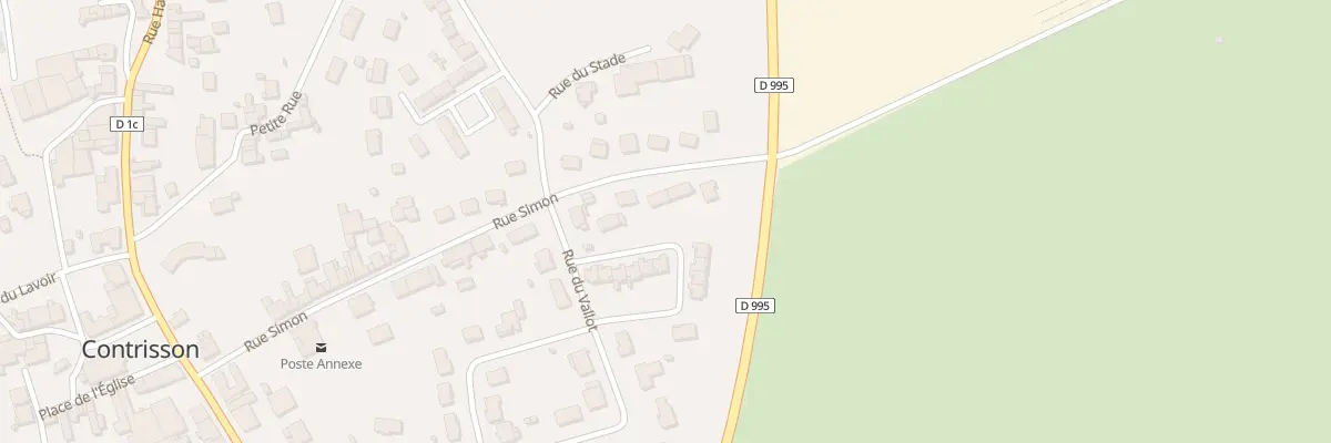 Plan du 344 Rue Simon à Contrisson