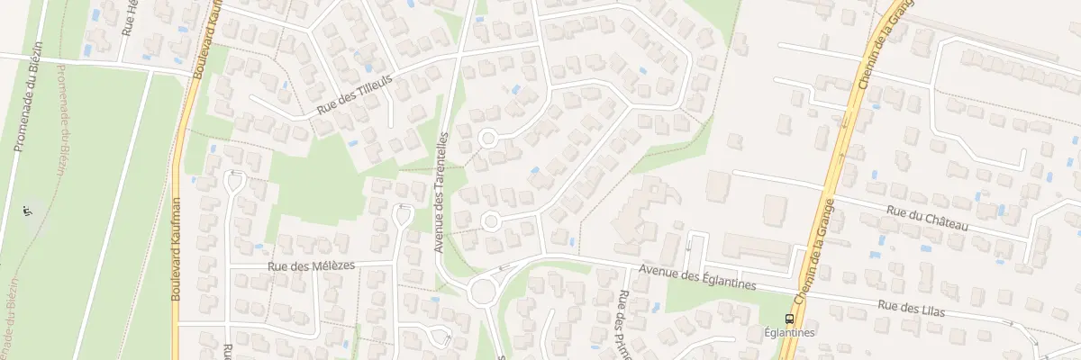 Plan du 3 Rue des Tulipes à Chassieu