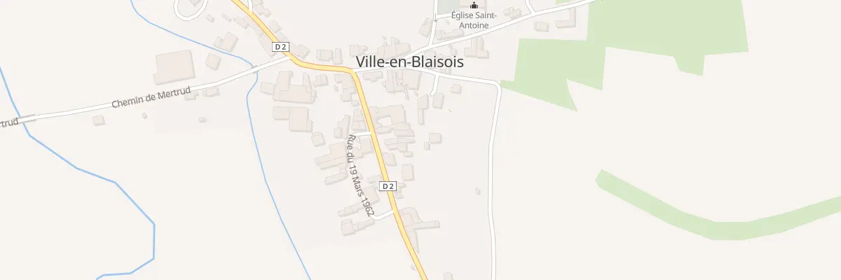 Plan du 7 Rue du Petit Mont à Ville-en-Blaisois