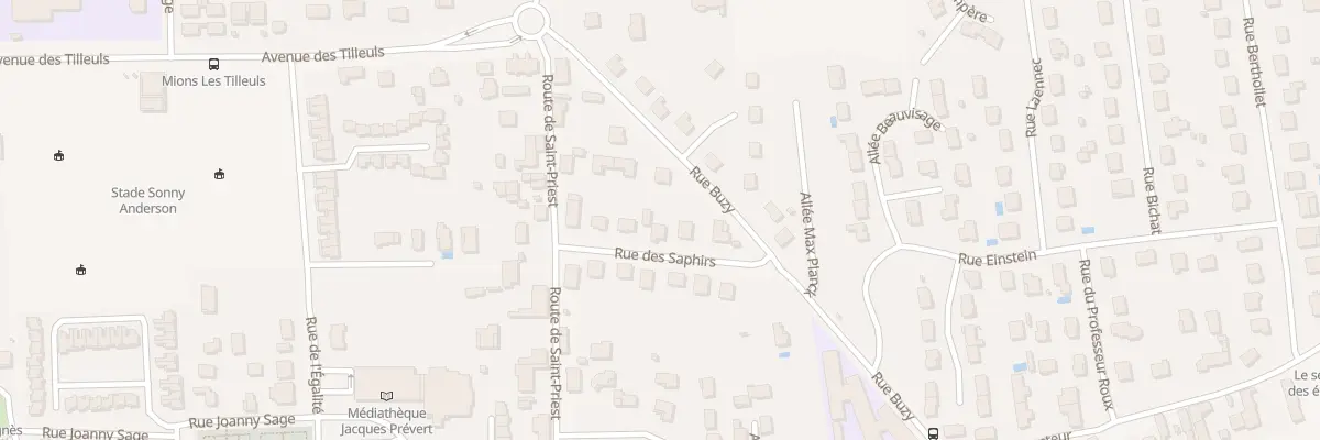 Plan du 5 Rue des Saphirs à Mions