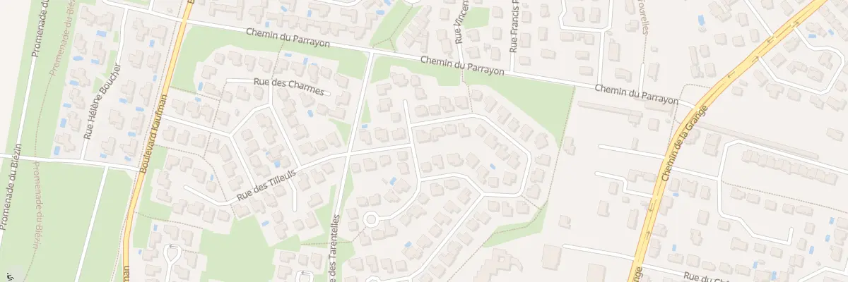 Plan du 33 Rue des Tulipes à Chassieu