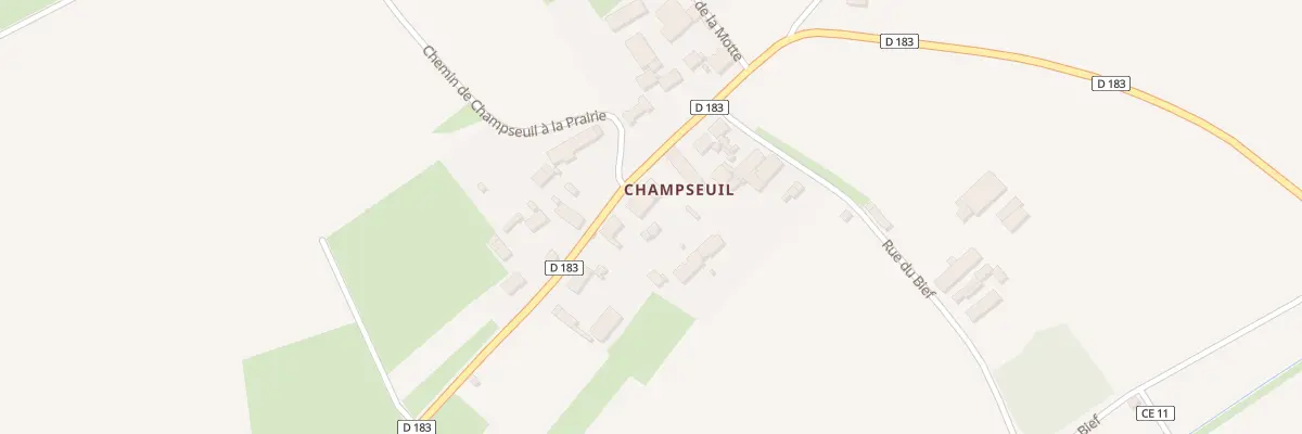 Plan du 21 Rte des Puits à Saint-Gervais-en-Vallière