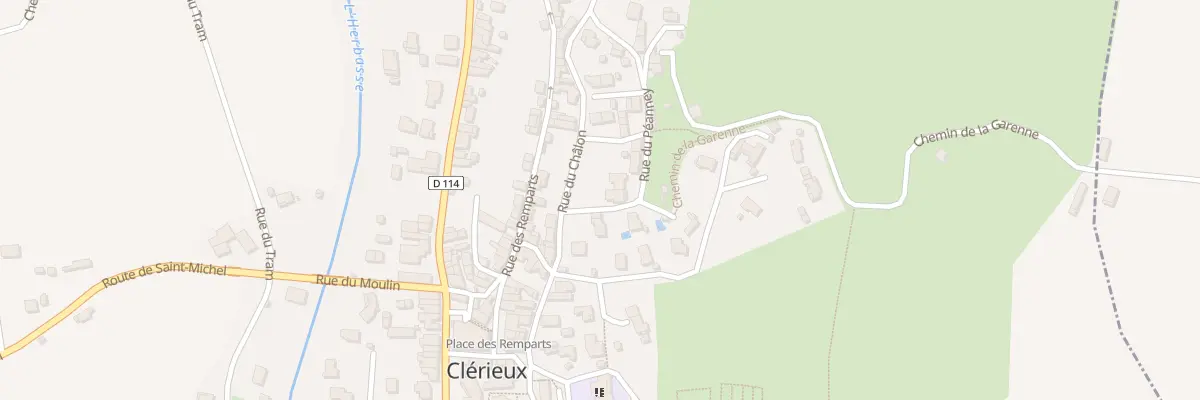 Plan du 18 Rue du Peanney à Clérieux