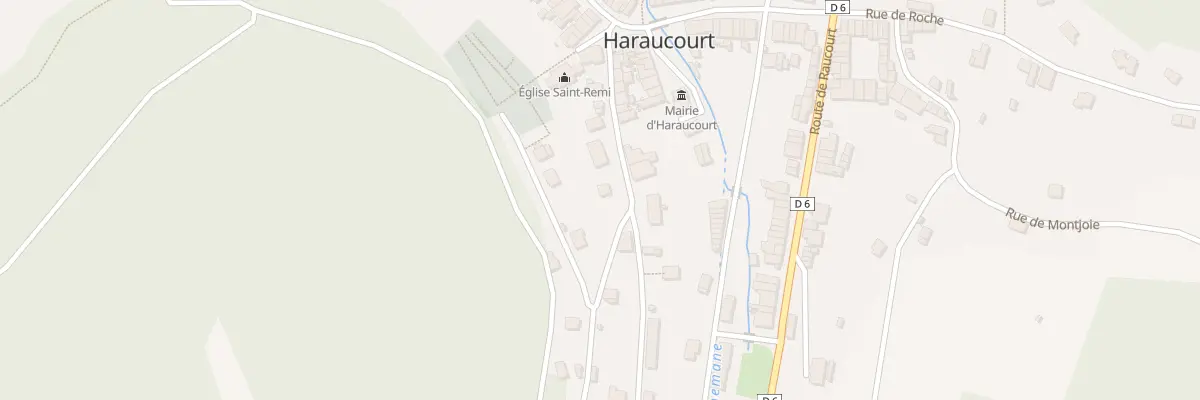 Plan du 6 Vc de Villers à Haraucourt