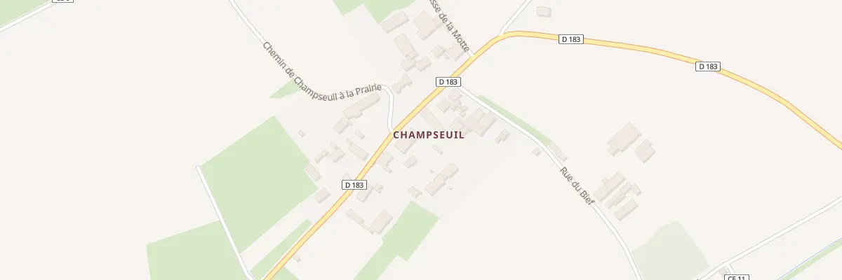 Plan du 25 Rte des Puits à Saint-Gervais-en-Vallière