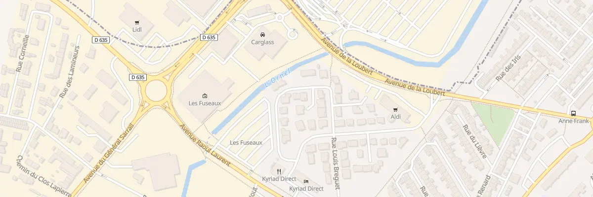 Plan du 25 Rue Louis Breguet à Saint-Dizier