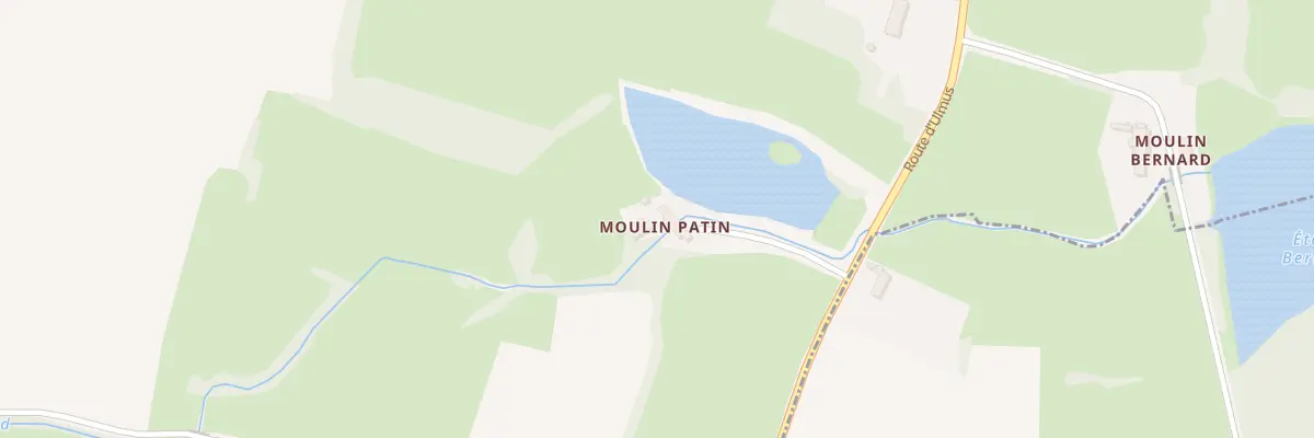 Plan du 120 Che du Moulin Patin à Ormes