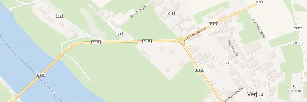 Plan du 3 Rue du Pont Boucicaut à Verjux