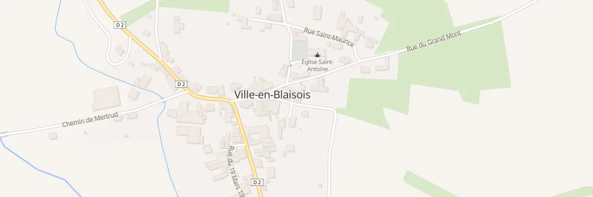 Plan du 1 Rue des Vignes Limecon à Ville-en-Blaisois