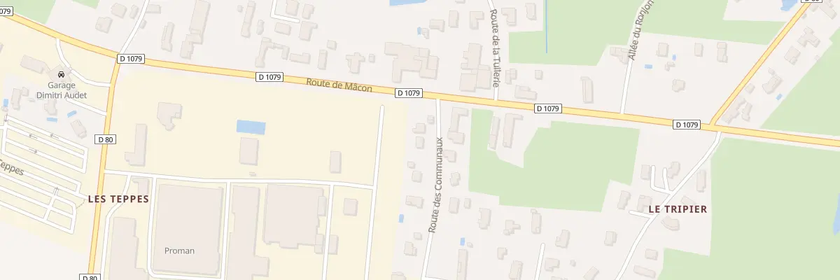 Plan du 50 Rte des Communaux à Saint-Cyr-sur-Menthon