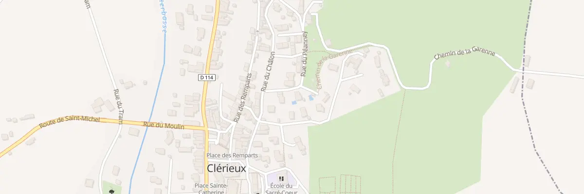 Plan du 19 Rue du Peanney à Clérieux