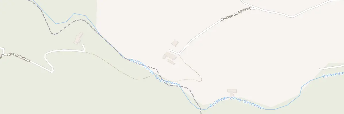 Plan du 5045 Maunet à Autichamp