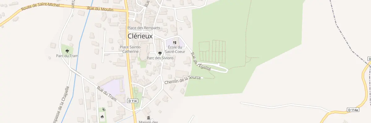 Plan du 4 Rue de l’Egalité à Clérieux