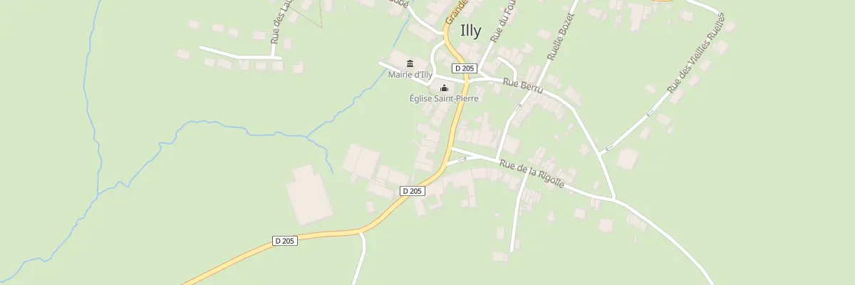 Plan du 5 Grande Rue à Illy