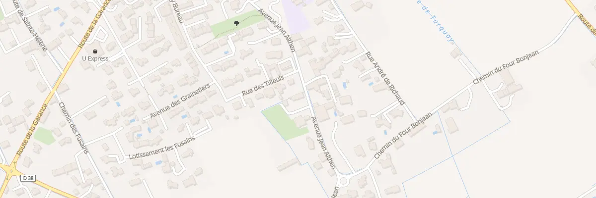 Plan du 234 Rue Jean Althen à Althen-des-Paluds