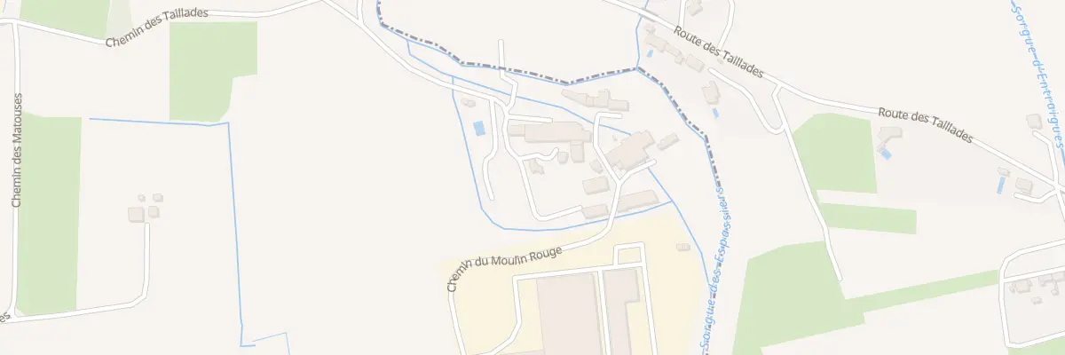 Plan du 860 Che des Taillades à Châteauneuf-de-Gadagne