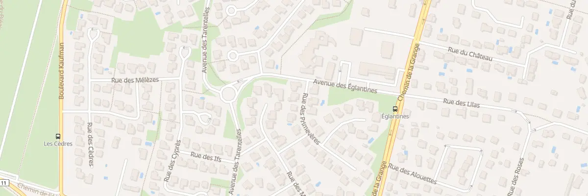 Plan du 4 Rue des Primevères à Chassieu