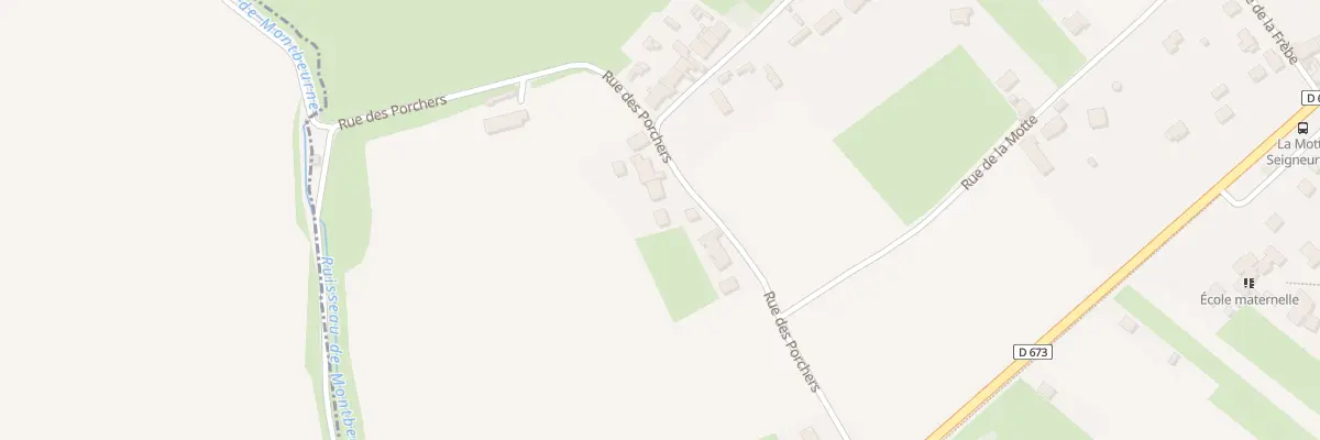 Plan du 10 Rue des Porchers à Bey